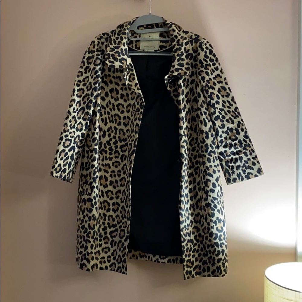 Leopard print Kate Spade jacket